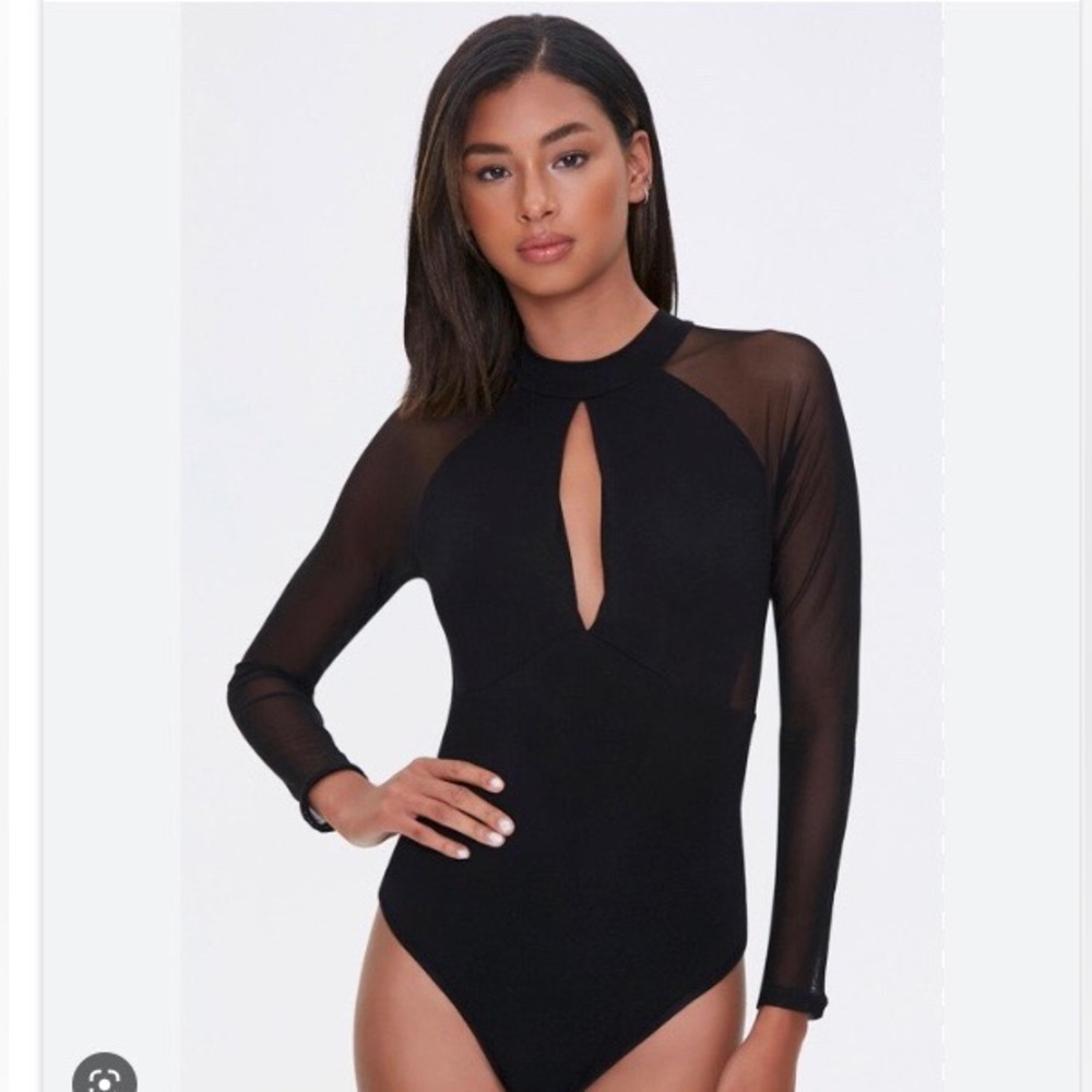 NWOT High neck bodysuit size S